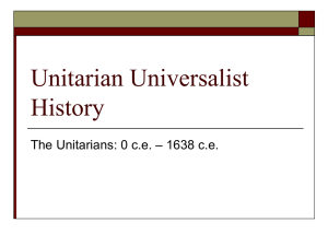 Downloadable Ppt - Unitarian Universalist Church in Eugene