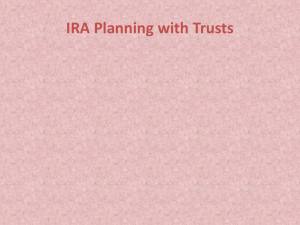 IRA Planning with Trusts