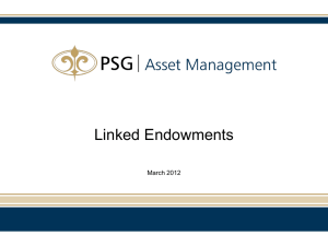 Endowments - PSG Online