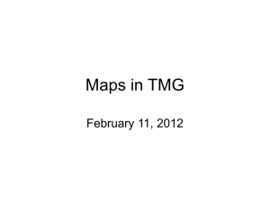 Maps in TMG