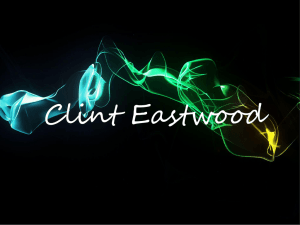 Clint Eastwood - lycee jean moulin english website