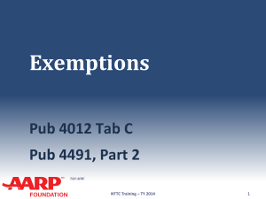 08_Exemptions - Aarp-tax-aide