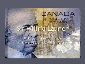 Sir Wilfrid Laurier