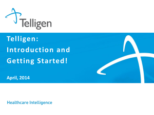 Introduction and Getting Started! - Telligen`s Medicaid Services for