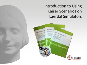 Introduction to KP Scenarios