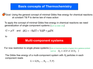 Basis concepts of Thermochemistry