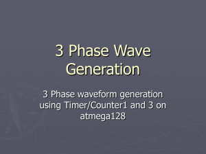 3 Phase Wave Generation