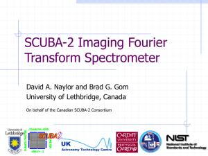 SCUBA-2 Imaging Fourier Transform Spectrometer
