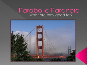 Parabola - Bridge Presentation