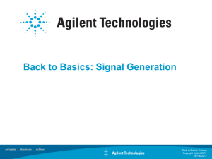 Generating Signals