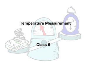 class 10 temperature measurement - UJ