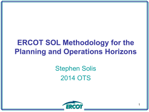 ERCOT IROL and SOL Methodology 2014 OTS