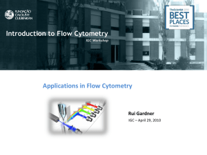 Applications in Flow Cytometry