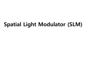 Laser scanning with spatial light modulators