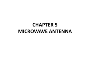 MICROWAVE ANTENNA