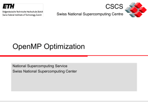 OpenMP Optimization