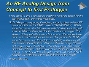 An RF HW Design