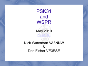 PSK31 - Noseynick.net