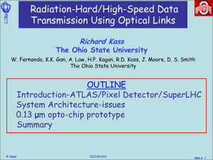 Radiation-Hard Optical Hybrid Board for the ATLAS Pixel