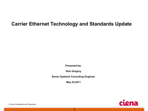 CESD Technology and Standards Update