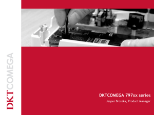DKTCOMEGA 797xx FTU/CPE series presentation