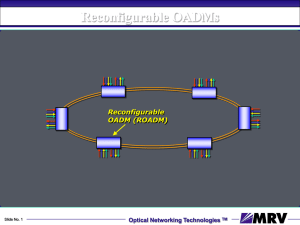 Optical Networking Technologies TM
