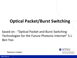 Optical Packet and Burst Switching Technologies for the