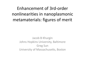 Nonlinear optical