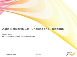 Agile Networks 2.0