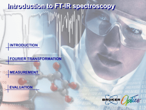 Eine Einführung in die FT-IR-Spektroskopie