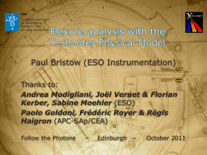 Flexure Analysis with the X