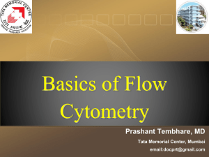Flow cytometry - Tata Memorial Centre