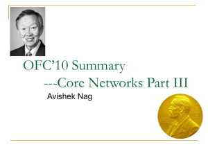 OFC`10 Summary ---Core Networks Part II