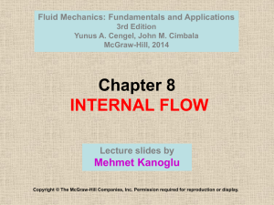 a) laminar flow