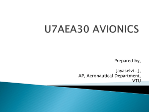 AE2401 AVIONICS Notes of Lesson