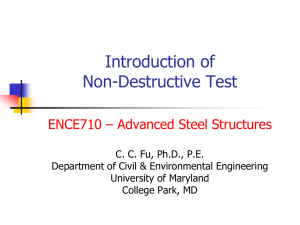 SteelNDT - Department of Civil & Environmental Engineering