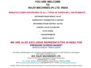 PPT For Lab Testing Equipments