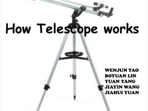 Catadioptric telescopes