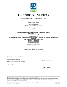 Last ned DNV sertifikat