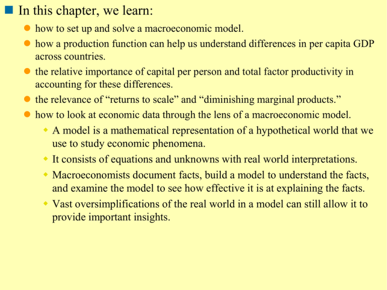 Importance Of Cobb Douglas Production Function