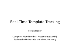 Real-Time Template Tracking