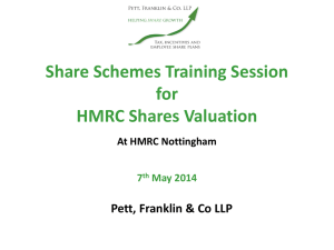 HMRC Employee Share Schemes