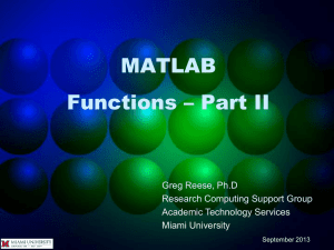 function - Miami University