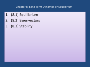 Chapter 8  - Mathematics for the Life Sciences