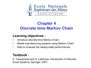 Classification of Discrete Time Markov Chains