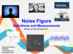 by Bert Zauhar VE2ZAZ on Noise Figure