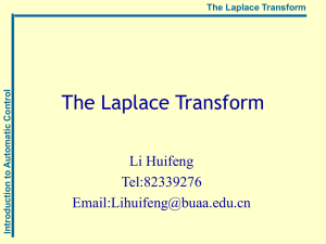 LaplaceTransform