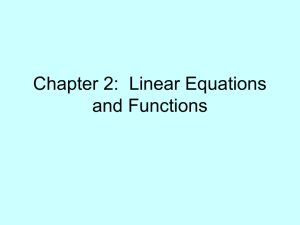 2.1 Functions and Their Graphs - Hanover