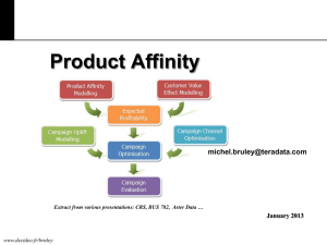Product Affinity