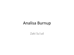 Analisa Burnup - WordPress.com